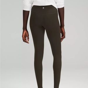 lululemon Align™ High-Rise Pant 28" Dark Olive Green 🫒